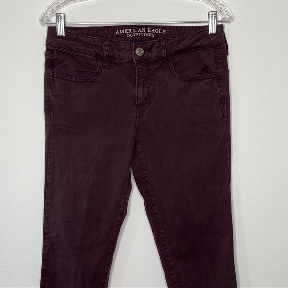 American Eagle Outfitters Purple Jeggings - Picture 3 of 9